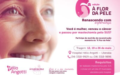 INSCRIÇÕES PARA TRIAGEM DO MUTIRÃO “À FLOR DA PELE”